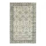 1970s Vintage Turkish Oushak Handmade Wool Cotton Beige Area Rug 154x240