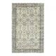 1970s Vintage Turkish Oushak Handmade Wool Cotton Beige Area Rug 154x240