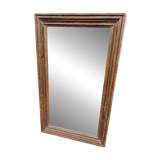 Burmese teak mirror