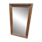 Miroir en teck birman