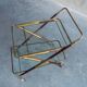 1950s Italian Bar Trolley, Attributed to Cesare Lacca