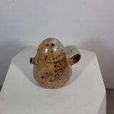 Vintage stoneware teapot from La Borne 1960s