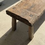 Very large bench in old teak H:50cm L:2m06
