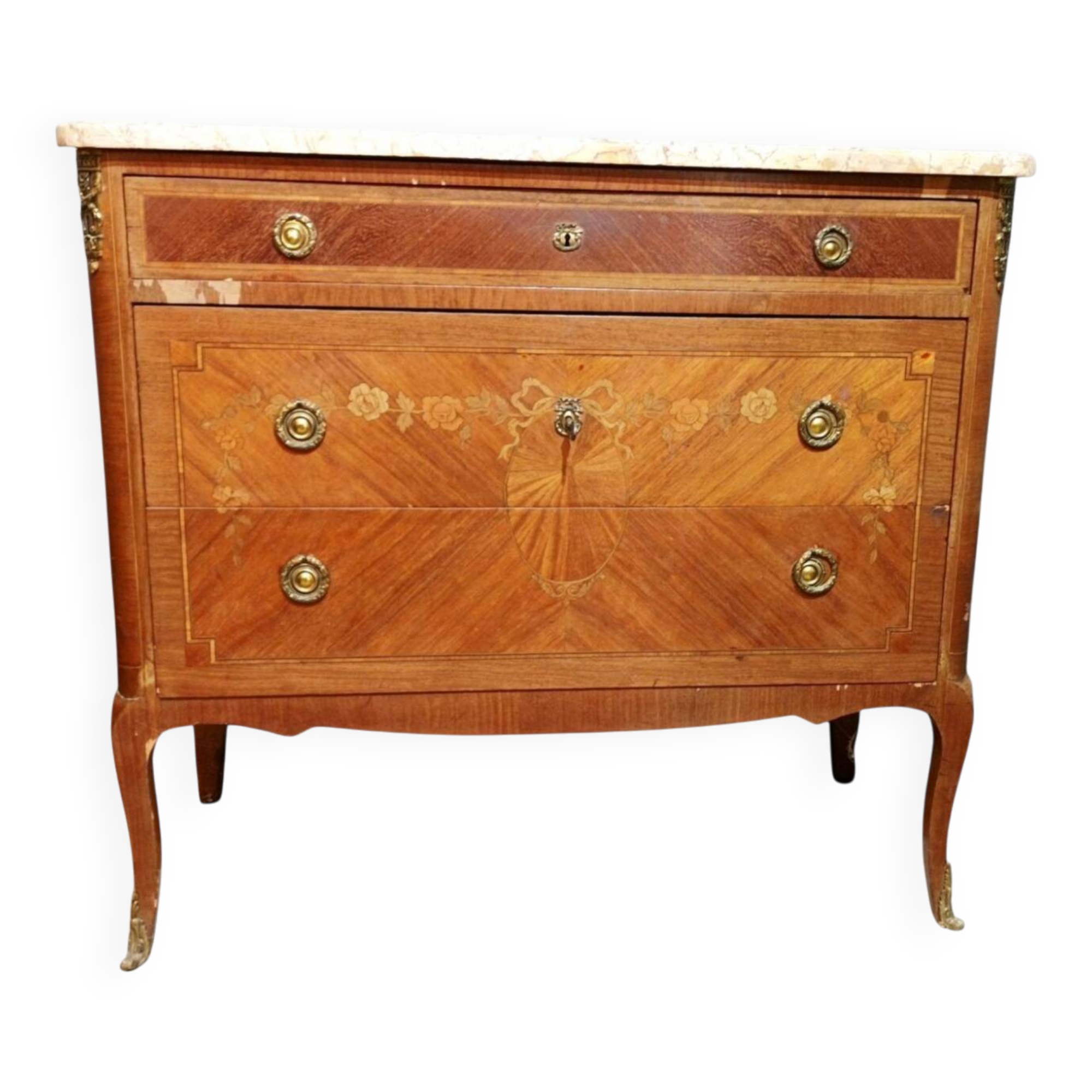 Commode marqueterie