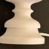 White marble lamp foot