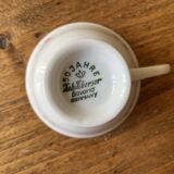 Lot 2 tasses à café et soucoupes - Zeh Scherzer - vintages, anciennes