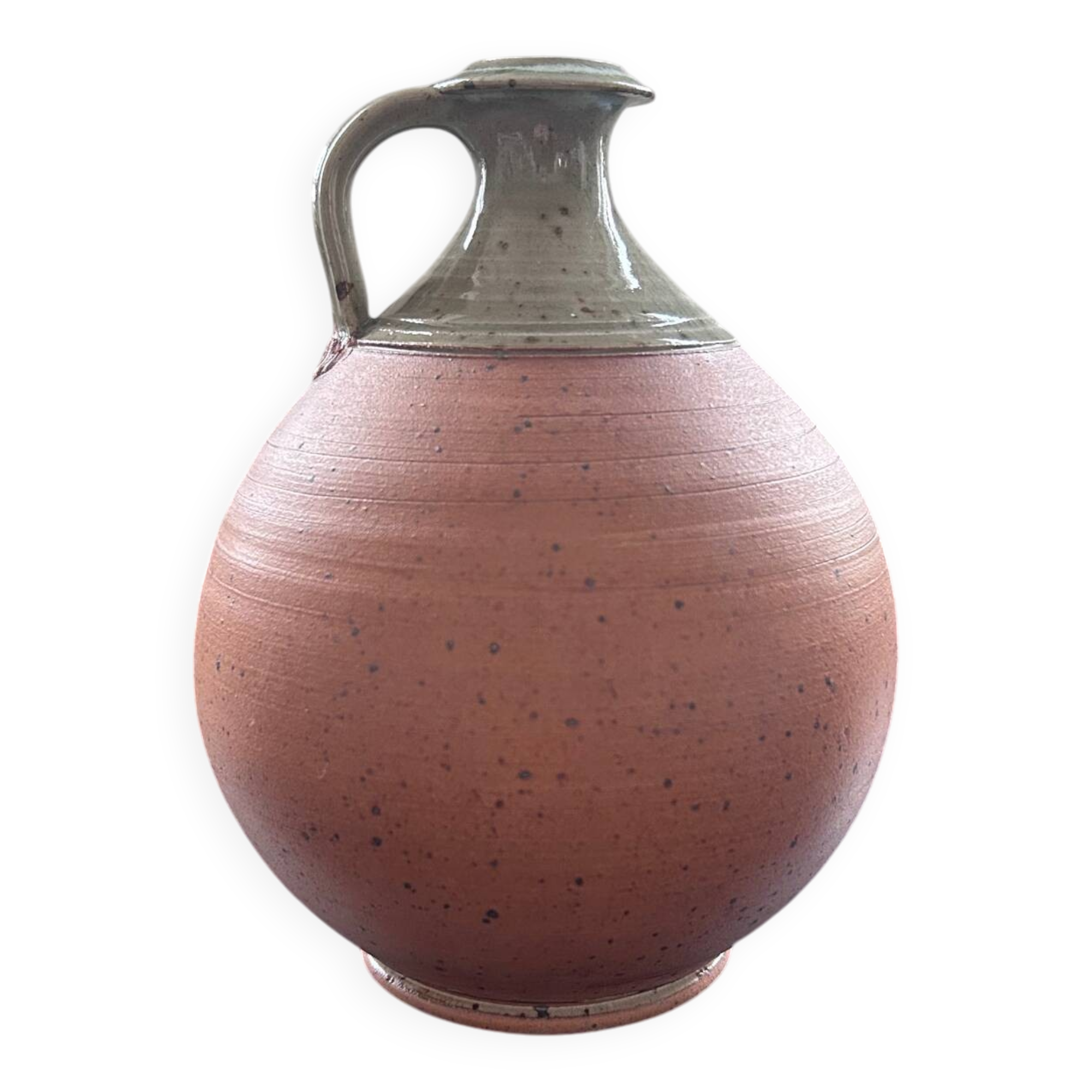 Two-tone stoneware jug