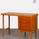Vintage wooden desk from the 1970s