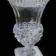 Old Medici vase cut crystal/Art Vannes France