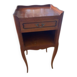 Table de chevet style - merisier