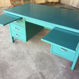 Desk of industrial workshop