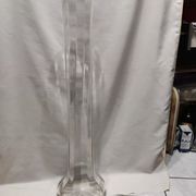 Vase en cristal soufflé XIX siecle