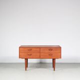 1960s Drawer cabinet by Kai Kristiansen for Feldballes Mobelfabrik, Denmark