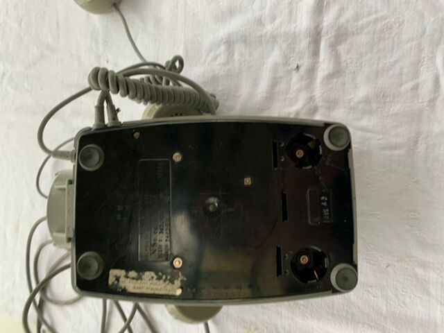 1974 socotel S63 vintage grey dial phone