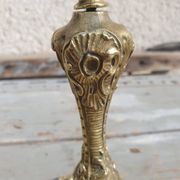 paire bougeoirs bronze