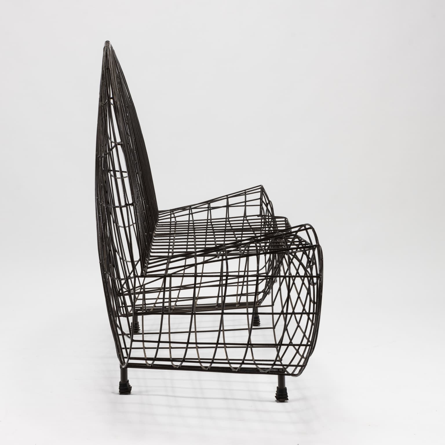 Vintage canapé Cuore, Minimalisti series, design by Anacleto Spazzapan, iron.