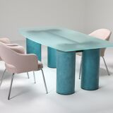 Table desk Massimo Vignelli 'Serenissimo' for Acerbis 1970