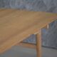Large Hans J Wegner ‘CH327’ dining table in oak and soap for Carl Hansen & Son Denmark 1960’s