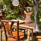4 bistro chairs 1950