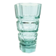 Vase Art Déco, verre alexandrite, design de J. Hoffmann, Moser, Tchécoslovaquie, années 1930