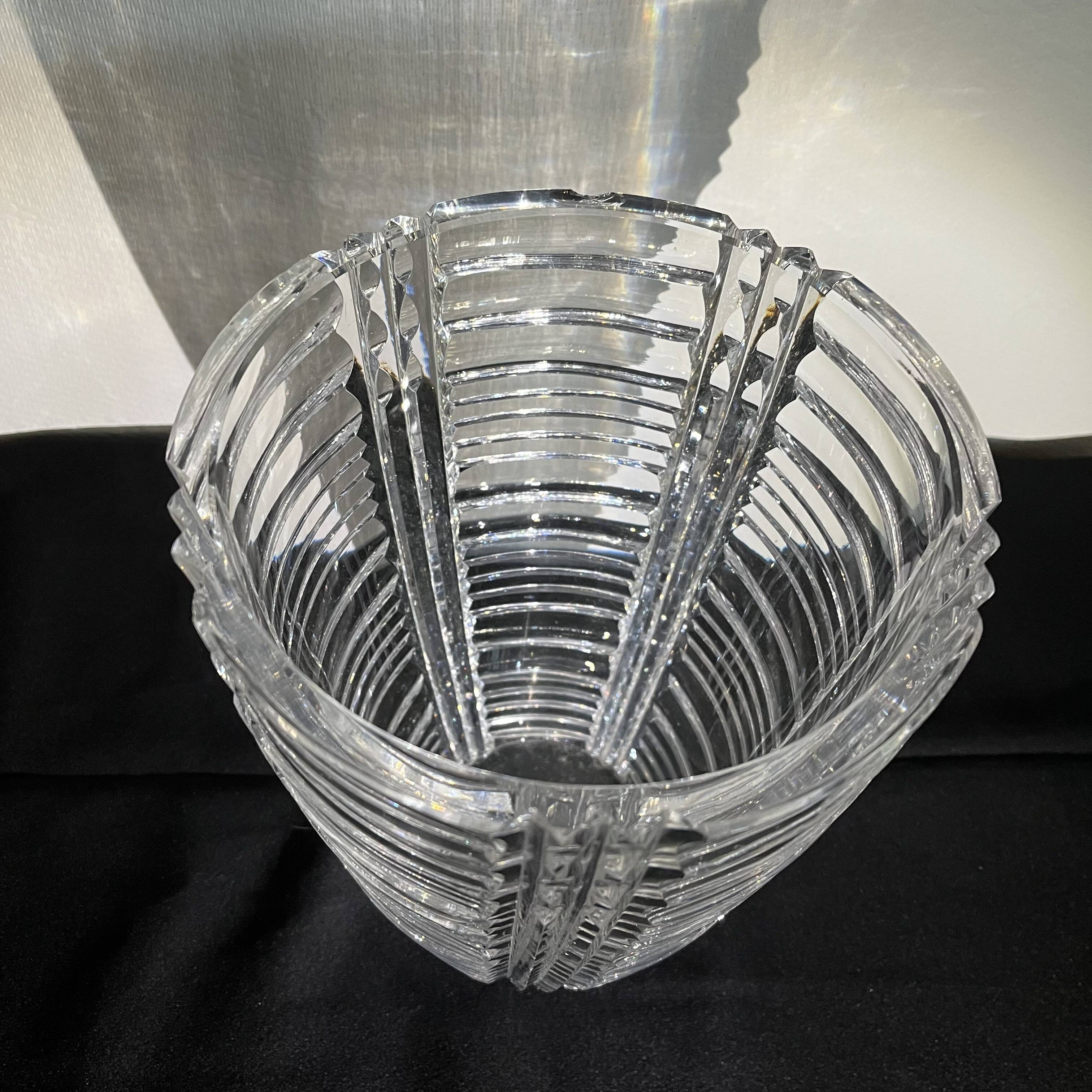 Vase cristal