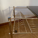 Vintage 60's vinyl side table/coffee table