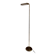 Lampadaire vintage, laiton massif et métal laqué crème, Italie 1970