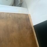 Old wooden frame mirror