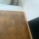 Old wooden frame mirror
