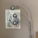 Lily of the Valley floor lamp by Goffredo Reggiani. 1970.