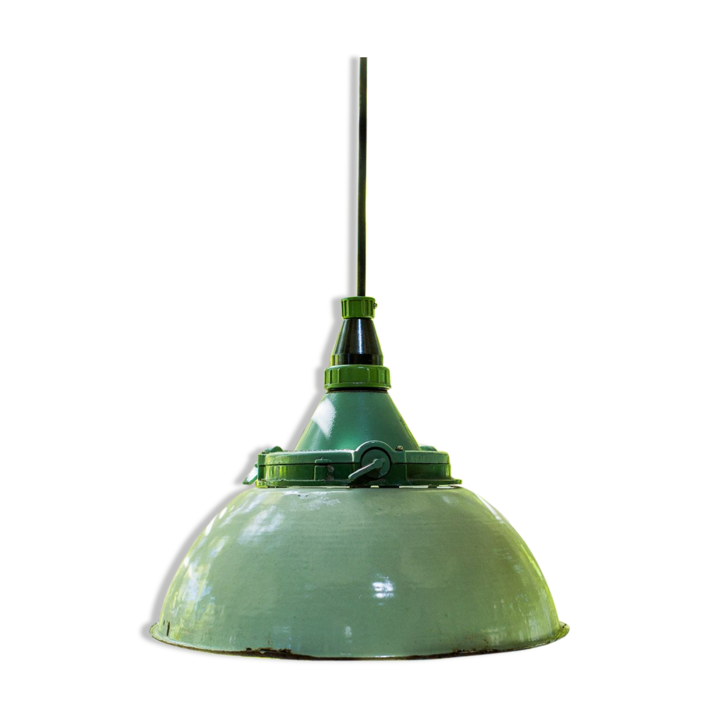 Green enamelled suspension industrial