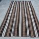 Vintage Turkish kilim, handwoven, 153x257 cm.