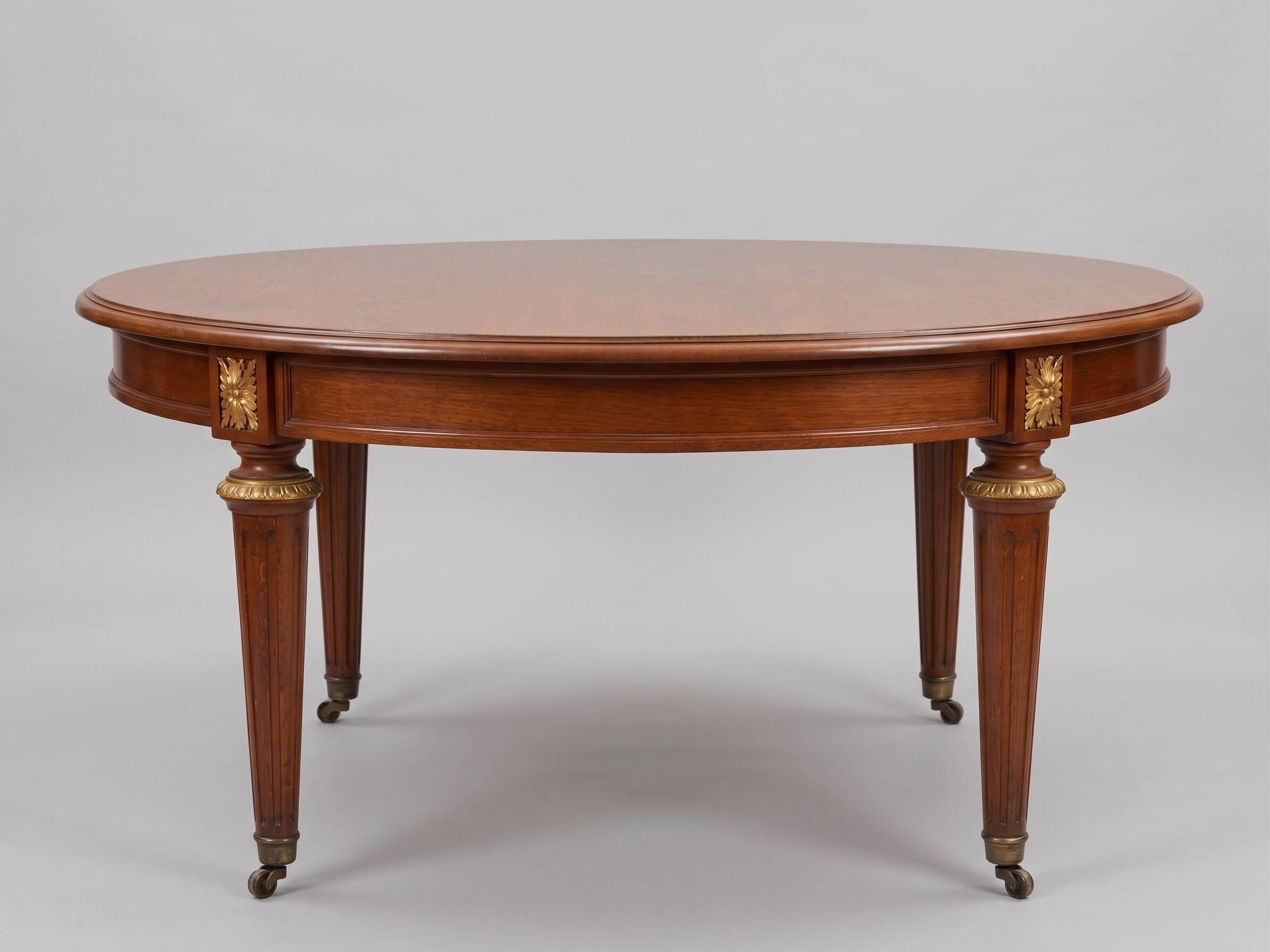 Table en Acajou avec rallonge style Louis XVI