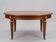 Mahogany table with extension in Louis XVI style
