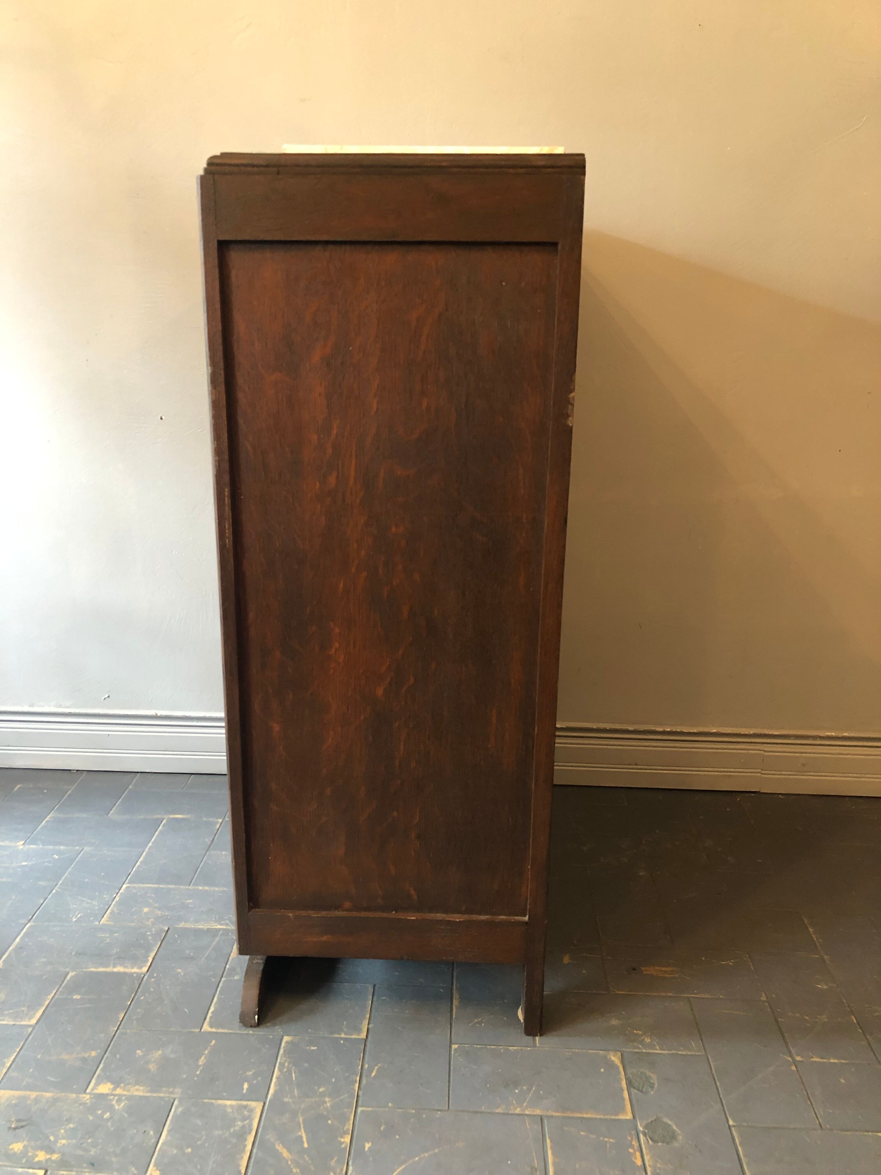 Art Deco rag chest of drawers