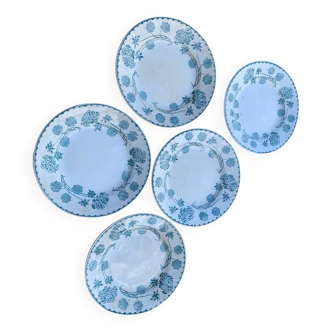 Assiettes sarreguemines