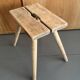 Brutalist farm stool