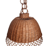 Two wicker blinds