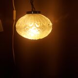 Art deco chandelier suspension