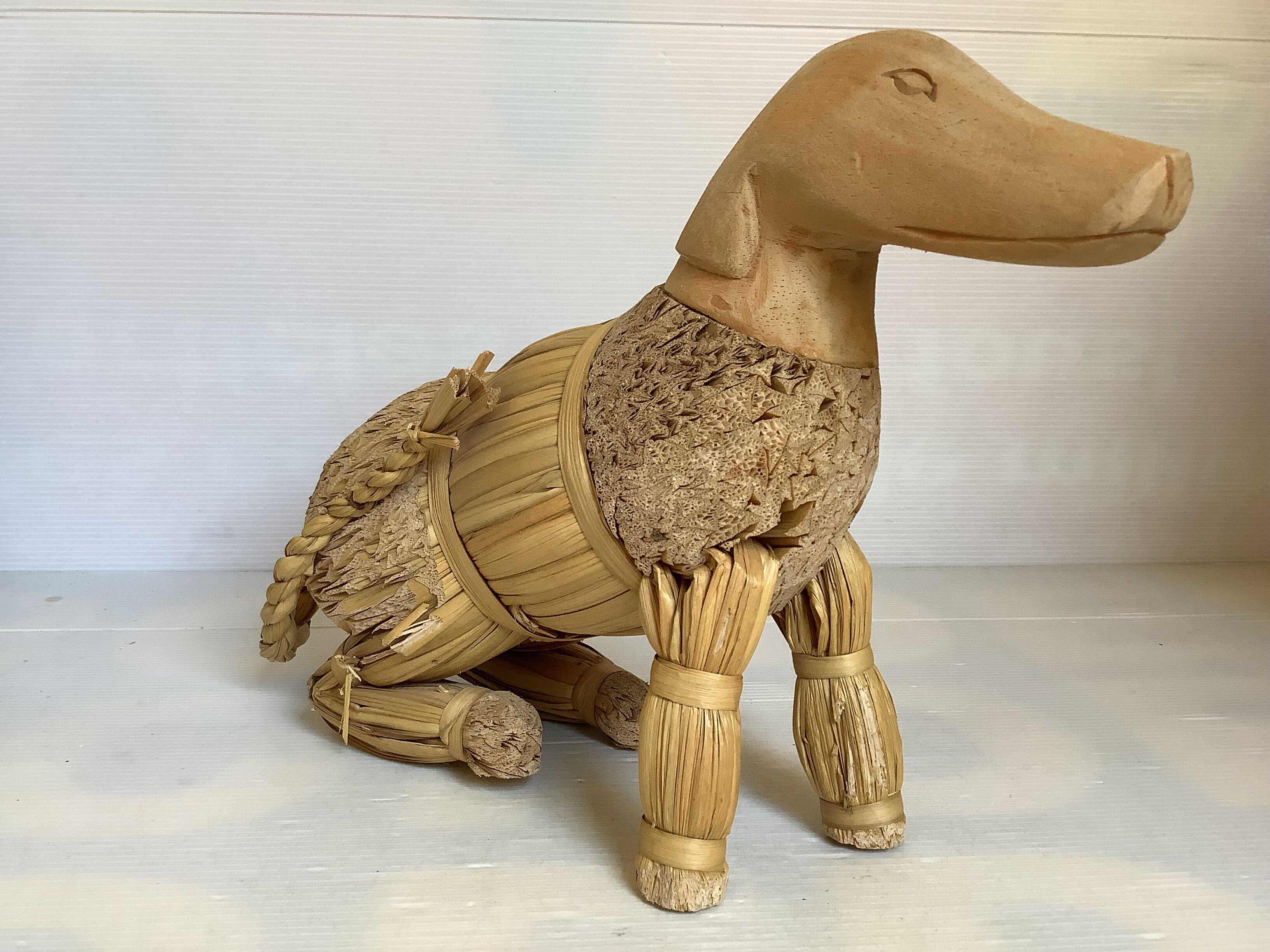 Wooden dog