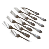 10 Frionnet François silver-plated table forks