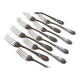 10 Frionnet François silver-plated table forks
