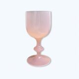 Decorative bowl in pink opaline