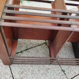 Vintage antique rotating bookcase