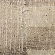 Striped Pattern Brown & Cream Vintage Kilim Rug, 220x300Cm