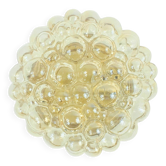 Lustre en verre bulle des années 60 par H. Tynell pour Limburg, Allemagne.