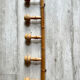 Wooden coat rack 5 hooks