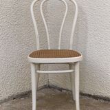 Caned bistro chair
