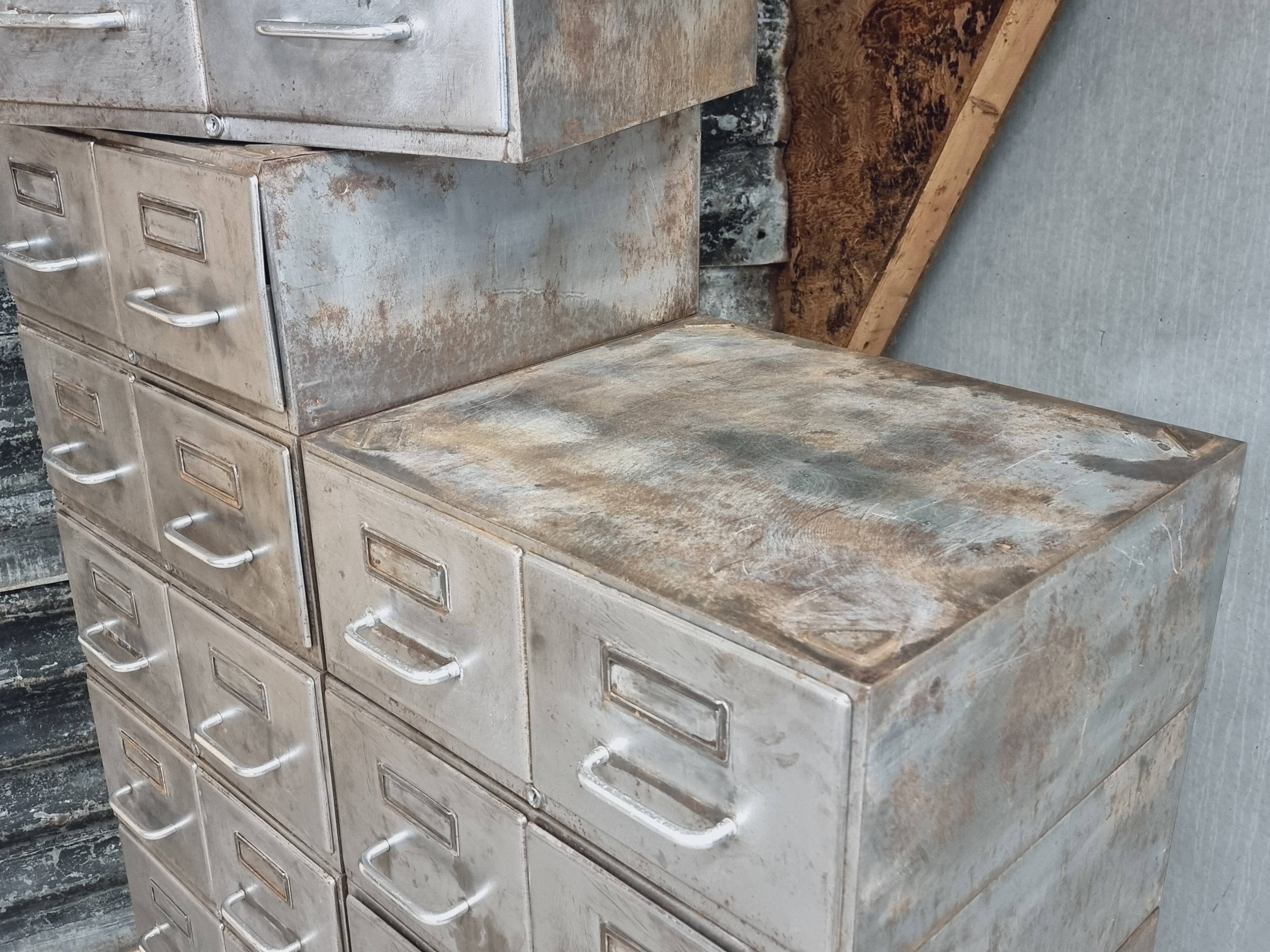 Industrial drawer cabinet filing cabinet hobby cabinet made of iron