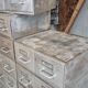 Industrial drawer cabinet filing cabinet hobby cabinet made of iron
